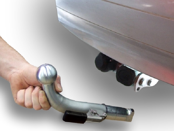 Anhängerkupplung für VW-Caddy III, IV, Maxi mit Benzin- o. Dieselmotor, Baureihe 2007-2015 abnehmbar