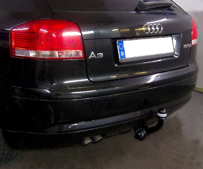 Anhängerkupplung für Audi-A3 3-Türer, nicht Quattro + S3, Baureihe 2005-2008 starr