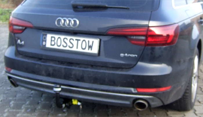 Anhängerkupplung für Audi A4 Avant spez. G-Tron 2015-2024 Ausf.: V-abnehmbar