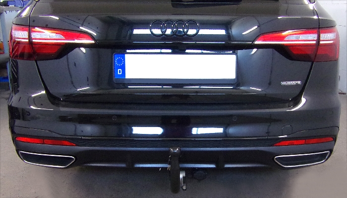 Anhängerkupplung für Audi A4 Avant Quattro, incl. S4, nicht RS 2024- Ausf.: V-abnehmbar
