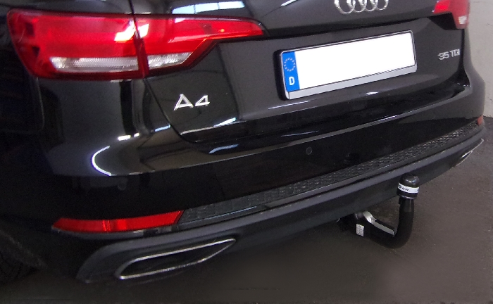Anhängerkupplung für Audi A4 Avant nicht Quattro, nicht RS4 und S4 2024- Ausf.: V-abnehmbar