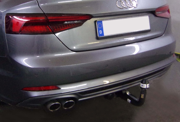Anhängerkupplung für Audi A5 Cabrio 2017-2024 Ausf.: V-abnehmbar