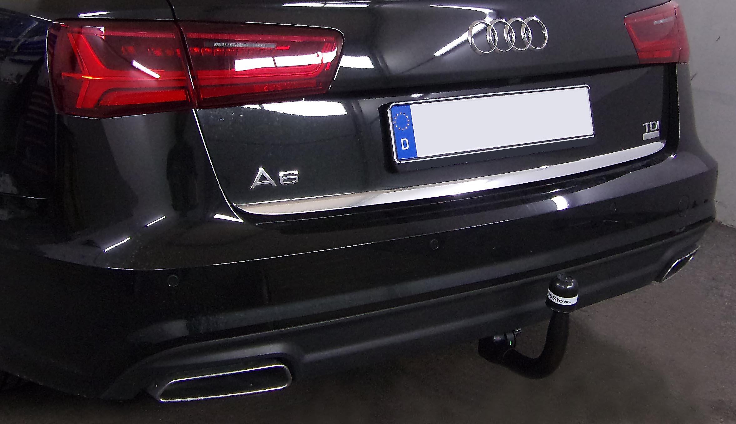 Anhängerkupplung für Audi-A6 Avant 4GD/4G, C7, Baureihe 2014-2018 V-abnehmbar