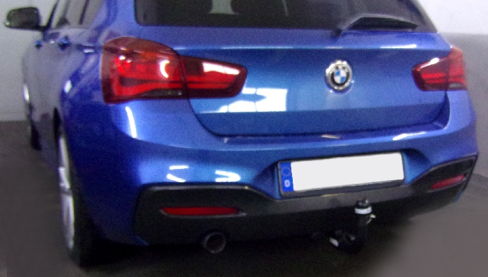 Anhängerkupplung für BMW 1er F20, spez. M- Performance 2014- Ausf.: V-abnehmbar