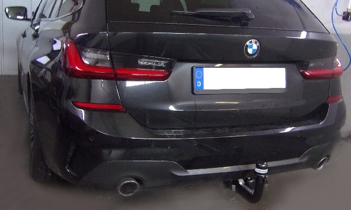Anhängerkupplung für BMW 3er Touring G21, spez. M-Paket 2019- Ausf.: V-abnehmbar
