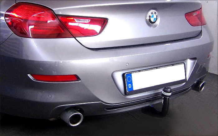 Anhängerkupplung für BMW 6er Gran Coupe F06, nur für Fzg. mit Anhängelastfreigabe 2015- Ausf.: V-abnehmbar