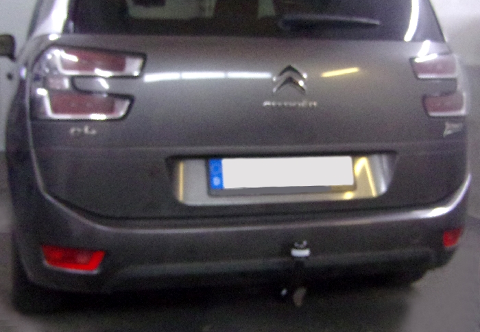 Anhängerkupplung für Citroen C4 Picasso u. Gran Picasso 2013-2018 Ausf.: V-abnehmbar 45 Grad