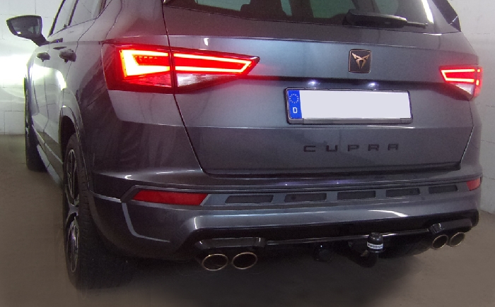 Anhängerkupplung für Cupra Ateca vorab Anhängelast prüfen 2019-2023 Ausf.: V-abnehmbar