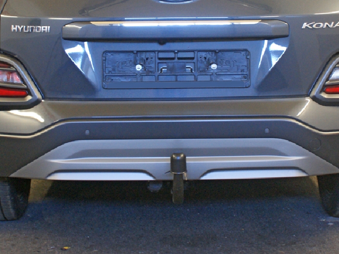 Anhängerkupplung für Hyundai Kona Elektro, mit vorhandener Anhängelasterhöhung, Fzg. mit E-satz Vorbereitung 2018-2023 Ausf.: V-abnehmbar