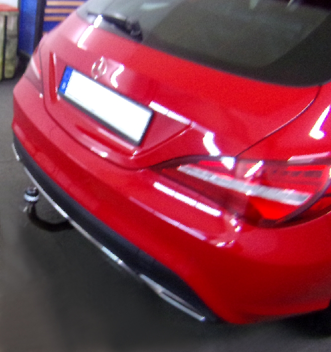 Anhängerkupplung für Mercedes CLA X117, Shooting Brake 2015- Ausf.: V-abnehmbar