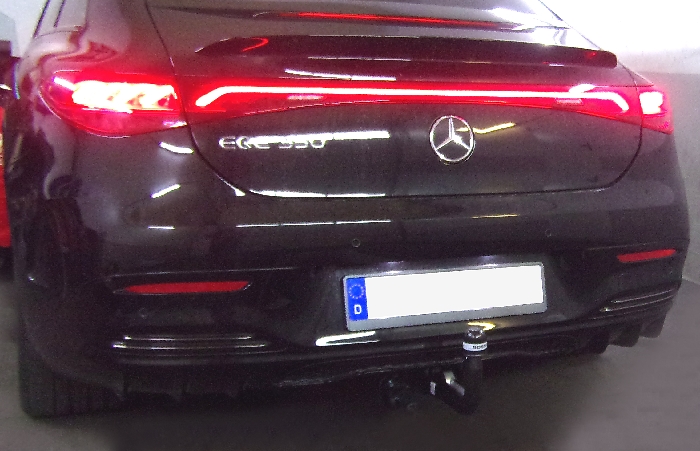 Anhängerkupplung für Mercedes EQB X243, mit Elektrosatzvorbereitung, nur für Heckträgerbetrieb 2021- Ausf.: V-abnehmbar