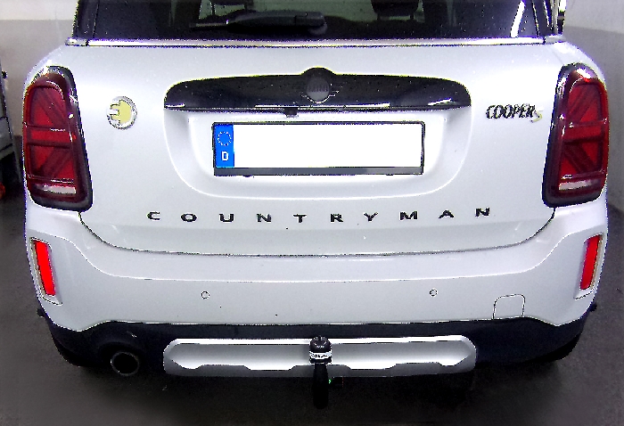 Anhängerkupplung für MINI Countryman SE F60 Countryman ALL 4, auch mit Fußsensor, nur für Heckträgerbetrieb 2020- Ausf.: V-abnehmbar