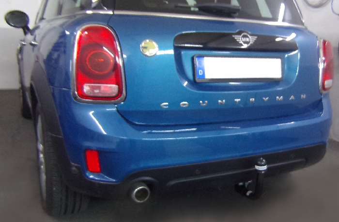 Anhängerkupplung für MINI Countryman SE F60 Countryman, Allrad, auch mit Fußsensor, nur für Heckträgerbetrieb 2017-2020 Ausf.: V-abnehmbar