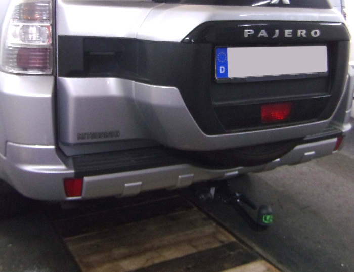 Anhängerkupplung für Mitsubishi Pajero V80, langer Radstand 2007- Ausf.: abnehmbar