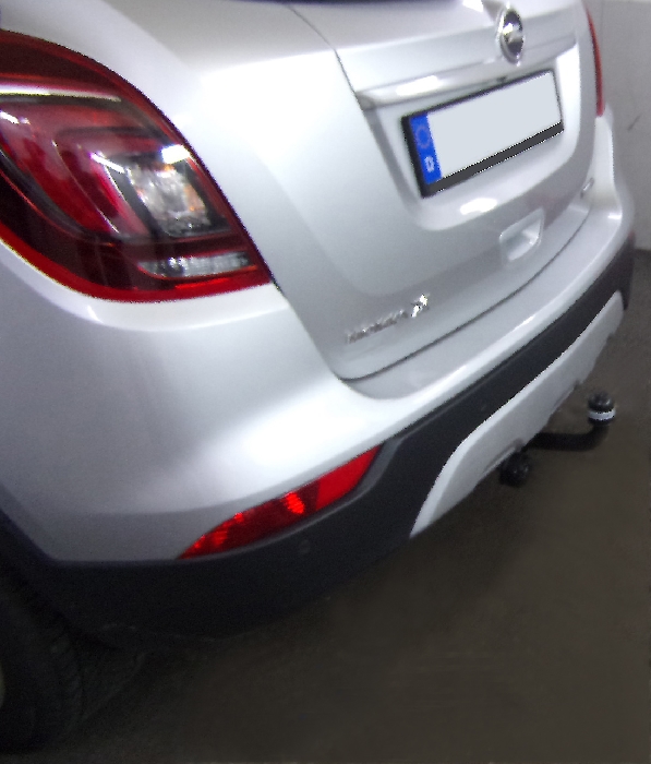 Anhängerkupplung für Opel Mokka X nicht für Fzg. mit Fahrradträgersystem Flex-Fix, ohne Elektrosatzvorb. 2016-2020 Ausf.: starr