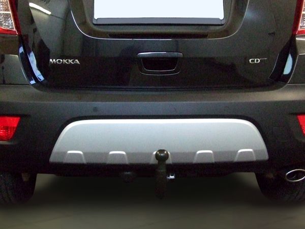 Anhängerkupplung für Opel Mokka X nicht für Fzg. mit Fahrradträgersystem Flex-Fix, ohne Elektrosatzvorb. 2016-2020 Ausf.: V-abnehmbar