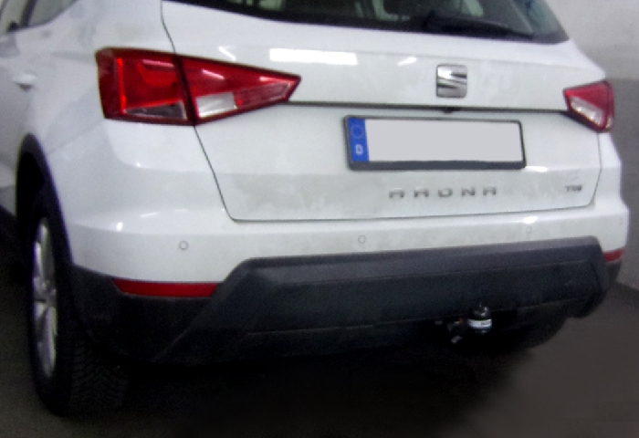 Anhängerkupplung für Seat Arona spez. CNG, nur für Heckträgerbetrieb 2017-2021 Ausf.: V-abnehmbar