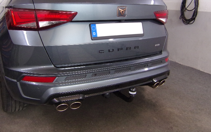 Anhängerkupplung für Seat Ateca spez. Cupra, vorab Anhängelast prüfen 2019-2023 Ausf.: V-abnehmbar