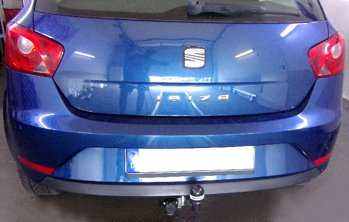 Anhängerkupplung für Seat-Ibiza Fließheck, Baureihe 2008-2015 starr