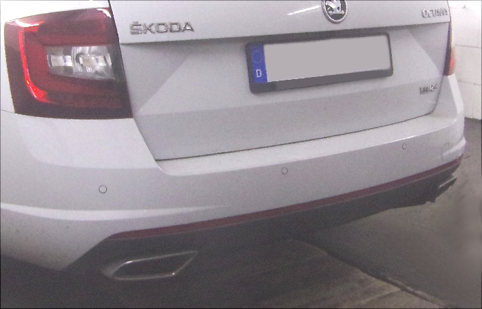 Anhängerkupplung für Skoda Octavia 5E Kombi, 4x4, incl RS 2017-2020 Ausf.: V-abnehmbar