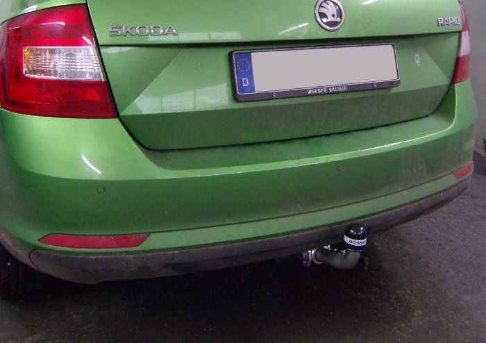 Anhängerkupplung für Skoda Rapid Spaceback 2015-2018 Ausf.: abnehmbar