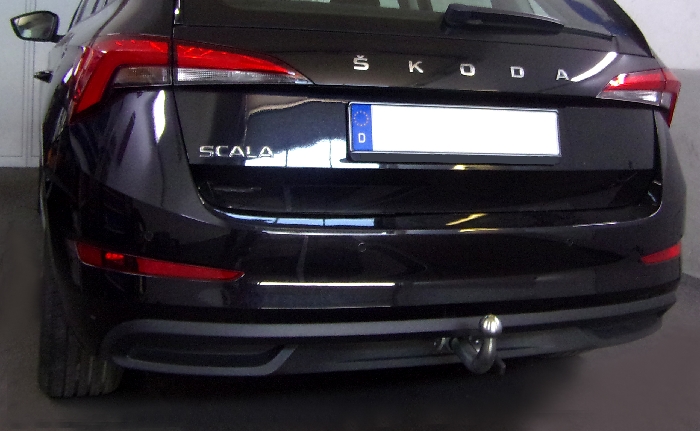 Anhängerkupplung für Skoda Scala für Fahrzeuge mit AHK-Vorbereitung (vorab Anhängelast prüfen) 2019-2023 Ausf.: abnehmbar