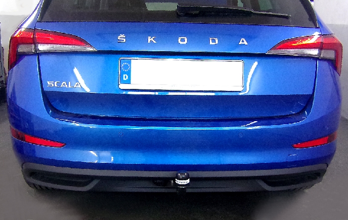 Anhängerkupplung für Skoda-Scala für Fahrzeuge mit AHK-Vorbereitung (vorab Anhängelast prüfen), Baureihe 2019- starr