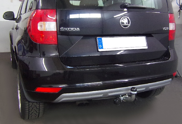 Anhängerkupplung für Skoda Yeti 2014-2017 Ausf.: abnehmbar