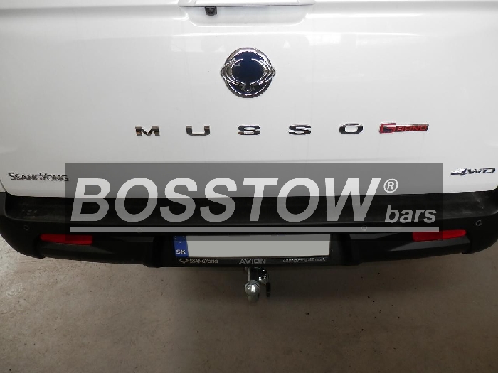 Anhängerkupplung für Ssang Yong Musso Grand 2019-2022 Ausf.: abnehmbar