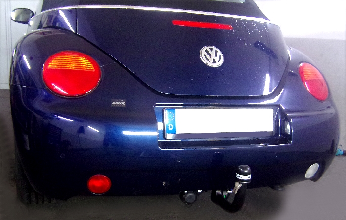 Anhängerkupplung für VW-Beetle incl. Cabrio, spez. für Fzg. mit Parktronic, Baureihe 2003-2004 V-abnehmbar