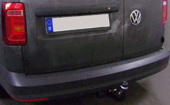 Anhängerkupplung für VW Caddy IV, Kasten/ Bus/ Kombi 2015-2020 Ausf.: V-abnehmbar