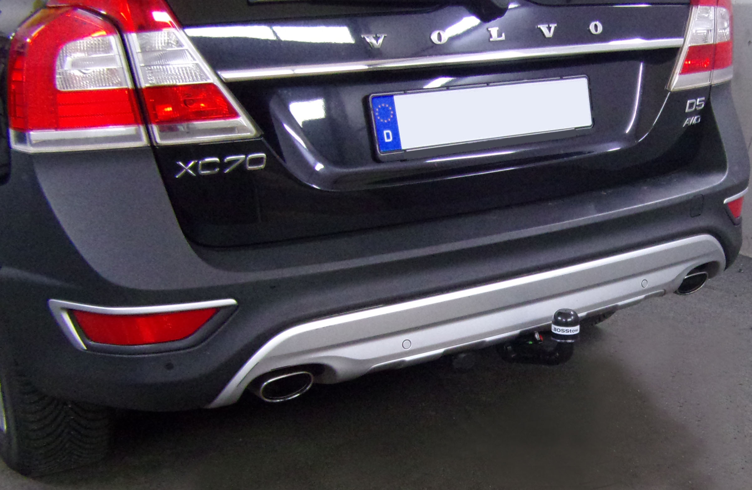 Anhängerkupplung für Volvo XC 70 Cross Country, ohne Niveauregulierung 2007-2016 Ausf.: V-abnehmbar