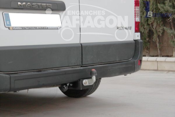 Anhängerkupplung für VW Crafter II 30-35, Kasten, Radstd. 3640mm, 4490mm, Fzg. ohne Trittbrettst., o. Vorbereitung 2024- Ausf.: starr