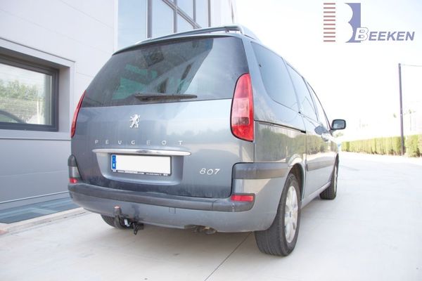 Anhängerkupplung für Peugeot-807, Baureihe 2002-2005 starr