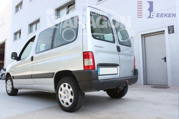 Anhängerkupplung für Peugeot Partner Kasten/ Bus/ Kombi 2000-2002 Ausf.: starr