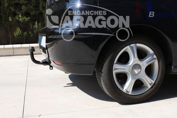 Anhängerkupplung für Seat-Ibiza Fließheck, nicht Cupra, GLX, GTI, Baureihe 2002-2007 starr