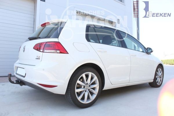 Anhängerkupplung für VW-Golf VII Limousine, nicht 4x4, Baureihe 2017- starr