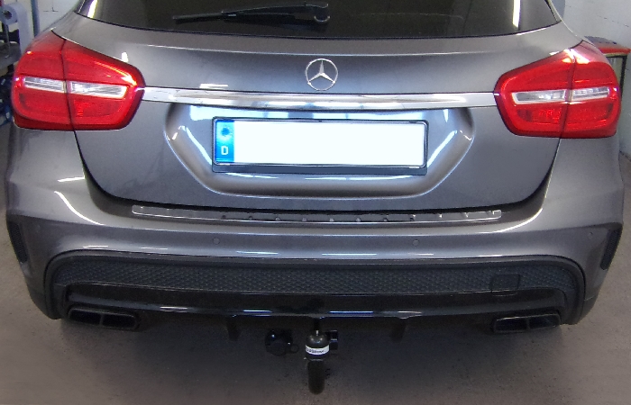 Anhängerkupplung für Mercedes-AMG AMG GLA 45 GLA 45 AMG X156, nur für Heckträgerbetrieb, Montage nur bei uns im Haus 2015- Ausf.: V-abnehmbar