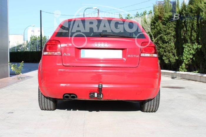 Anhängerkupplung für Audi A3 3-Türer, nicht Quattro + S3 2008-2011 Ausf.: V-abnehmbar 45 Grad