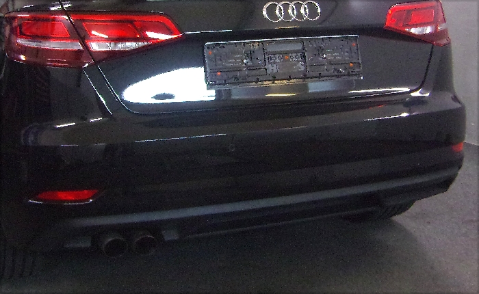 Anhängerkupplung für Audi A3 3-Türer 2012-2014 Ausf.: V-abnehmbar
