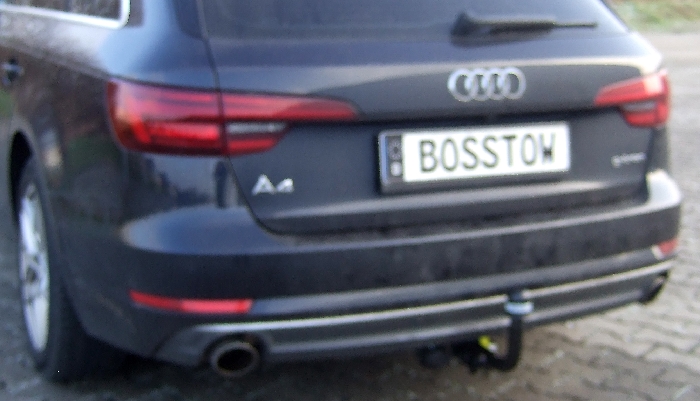 Anhängerkupplung für Audi A4 Avant spez. G-Tron 2015-2024 Ausf.: V-abnehmbar