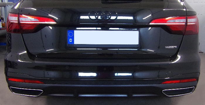 Anhängerkupplung für Audi A4 Avant Quattro, incl. S4, nicht RS 2015-2024 Ausf.: V-abnehmbar