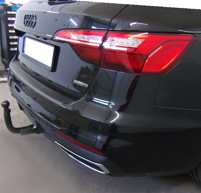 Anhängerkupplung für Audi-A4 Avant Quattro, incl. S4, nicht RS, Baureihe 2015- V-abnehmbar