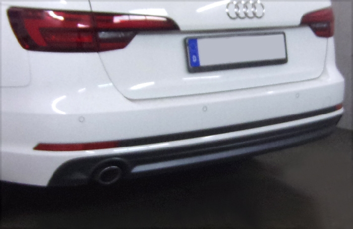 Anhängerkupplung für Audi A4 Avant nicht Quattro, nicht RS4 und S4, speziell S-Line 2015- Ausf.: V-abnehmbar