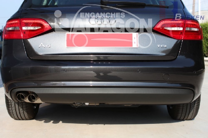 Anhängerkupplung für Audi A4 Avant Quattro, incl. S4 2008-2015 Ausf.: V-abnehmbar