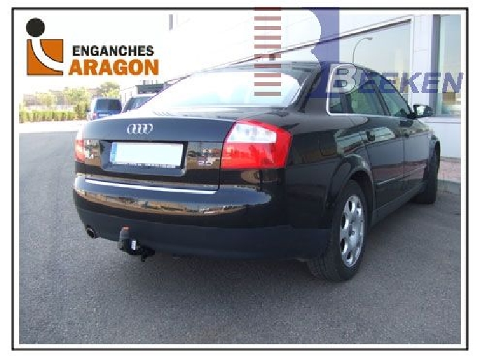 Anhängerkupplung für Audi-A4 Limousine Quattro, Baureihe 2004-2007 starr