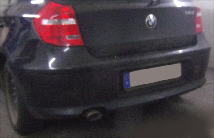 Anhängerkupplung für BMW 1er E81, E87, E82, 3trg, 5trg. , Cabrio 2004-2011 Ausf.: V-abnehmbar