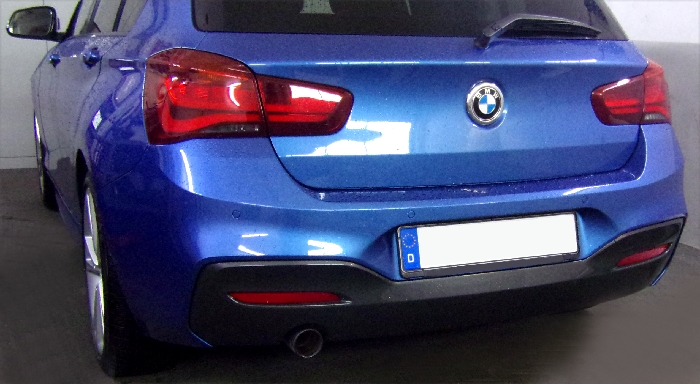 Anhängerkupplung für BMW 1er F20, spez. M- Performance 2014- Ausf.: V-abnehmbar