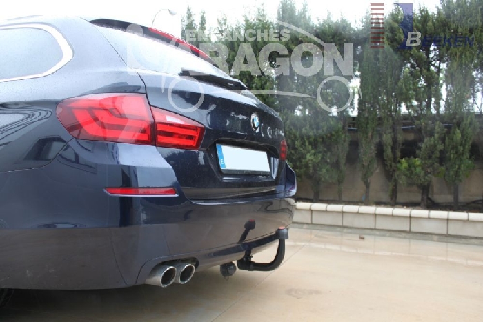 Anhängerkupplung für BMW 5er Touring F11 2014- Ausf.: V-abnehmbar