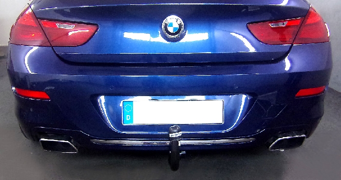 Anhängerkupplung für BMW 6er Cabrio F12 inkl. M- Sportpaket, nur für Fzg. mit Anhängelastfreigabe 2011- Ausf.: V-abnehmbar